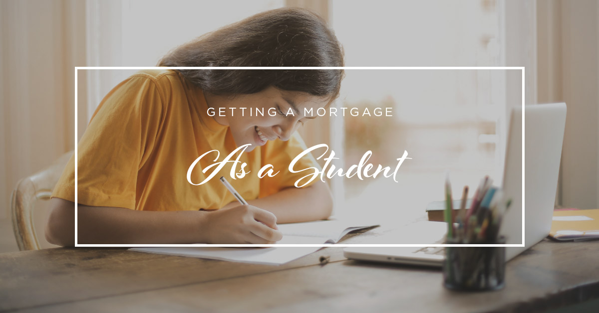 Getting a Mortgage as a Student - blog post cover for the mortgage minds